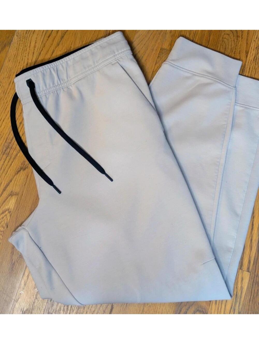 Member’s Mark Beige Active Joggers – Size L – Athleisure Lounge Pants - Picture 3 of 4